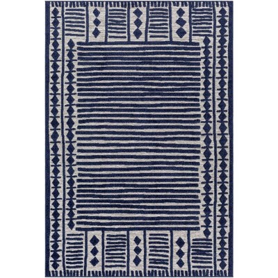 Mark & Day Metochi 5'3"x7'3" Rectangle Woven Indoor & Outdoor Area Rugs: Geometric, Stain-Resistant, Transitional Style
