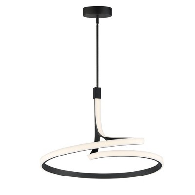 ET2 Lighting Serpentine 1 - Light Pendant in  Black