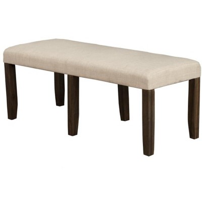Alpine Furniture Brayden Bench, Espresso