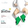 Rising Star Baby Girls & Boys Booties, Non Slip Grippers Slippers for Infants Ages 0-12 Months - 2 of 4