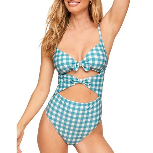 Gingham sales swimsuit target