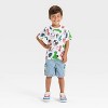 Toddler Boys' Marvel Short Sleeve T-Shirt - White - 4 of 4