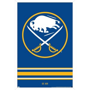 Trends International NHL Buffalo Sabres - Logo 21 Framed Wall Poster Prints - 1 of 4