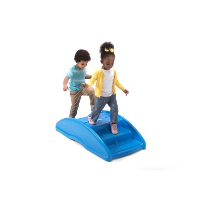 Simplay3 Blue Two-Sided Rocking and Climbing Bridge