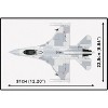 COBI Armed Forces SU-57 Felon Aircraft F-16C Fighting Falcon (PL) Plane Building Set, 463 Pieces - 4 of 4