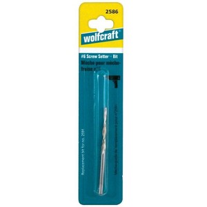 Wolfcraft Screw Setter 3 mm X 2.56 in. L High Speed Steel Tapered Drill Bit Round Shank 1 pc - 1 of 1