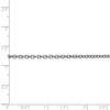 Black Bow Jewelry 2.4mm, 14k White Gold Solid Link Cable Chain Necklace - 4 of 4