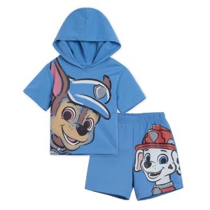 Paw Patrol Pullover Hoodie and French Terry Shorts Toddler Sizes (2T - 7-8) - 1 of 4