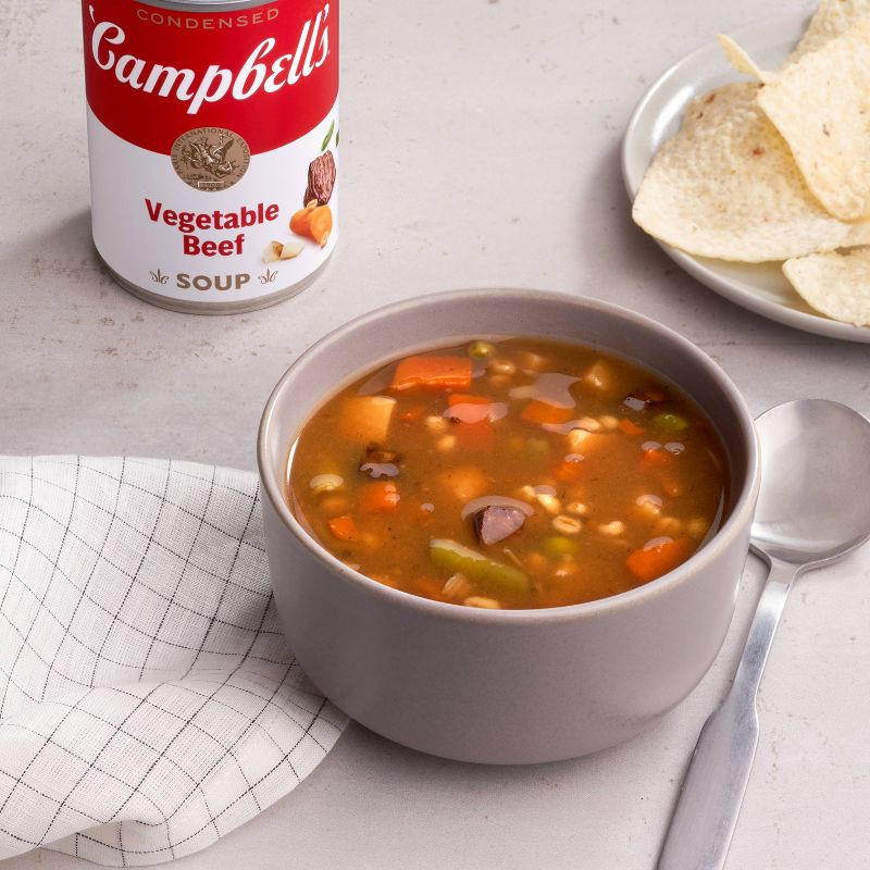 Campbell&#39;s Condensed Vegetable Beef Soup - 10.5oz, 3 of 15