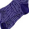 DeadSoxy Men's Broken Stripe Mid-Calf Premium Novelty Dress Socks (1 Pair) - 2 of 3
