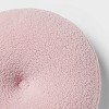 Round Boucle Kids' Decorative Pillow - Pillowfort™: Plush Purple Throw Pillow, OEKO-TEX Certified, 16" Indoor Use - 4 of 4