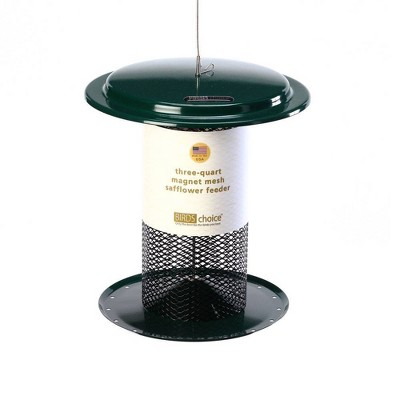 Birds Choice 3qt Magnet Mesh Safflower Bird Feeder - Green