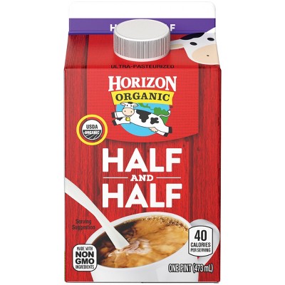 Horizon Organic Half &#38; Half - 1pt (16 fl oz)