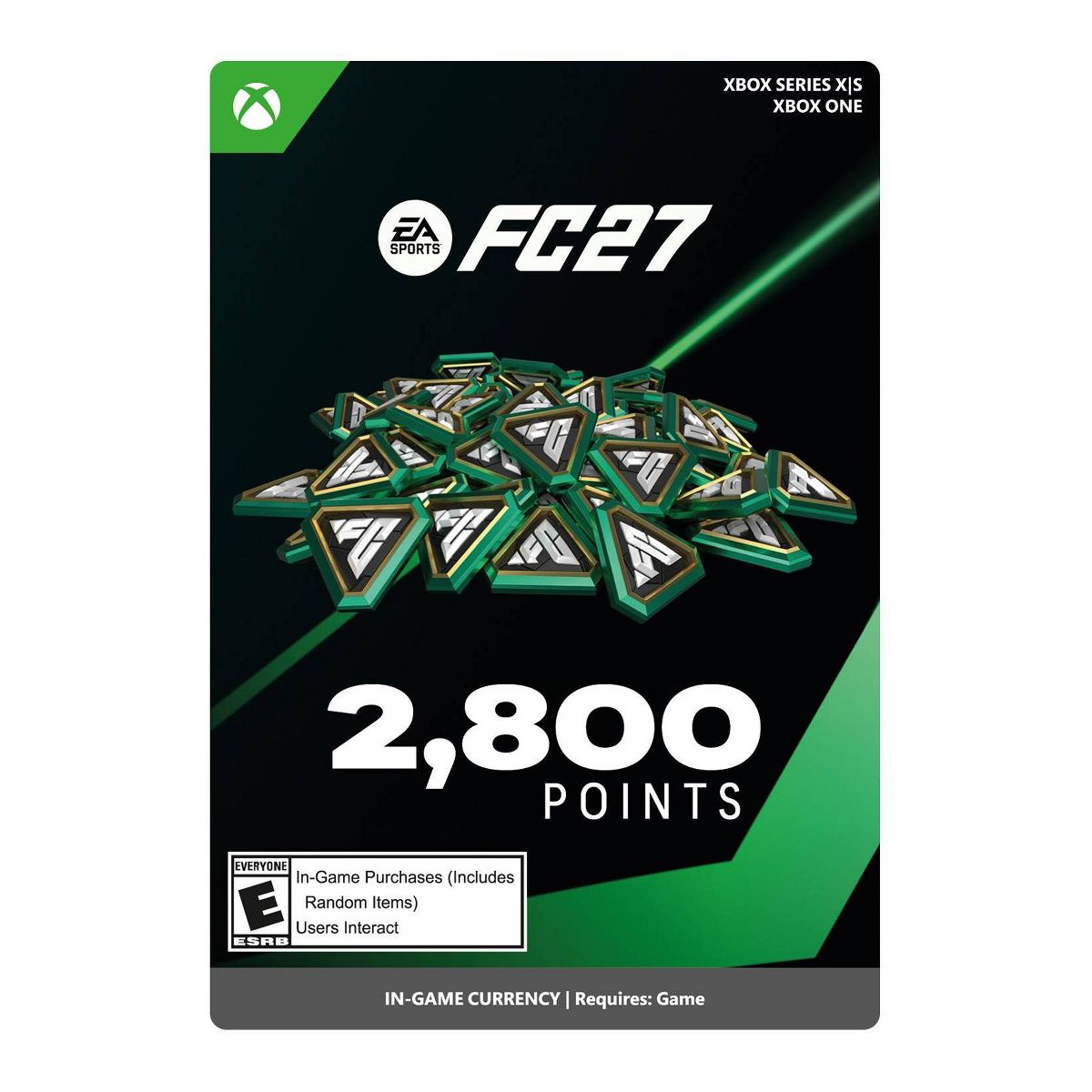 EA SPORTS FC 27: 2800 FC Points - XBOX One, XBOX Series X|S (Digital)