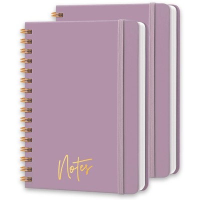 Belatt Lined Spiral Journal Notebook, A5 College Ruled Notebook for Journaling, Note-Taking, and Daily Planning, Durable Hardcover with Elegant Design