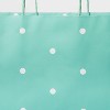 XL Dot Gift Bag Mint - Spritz™ - image 3 of 3