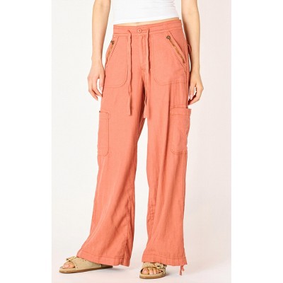 Women's Wide Leg Cargo Pants - Dex