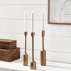 Plum & Post Inge Taper Holders, Set Of 3 - 2 of 4