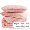 FIONECA Paisley Pattern Reversible Quilt Set Polyester Microfiber Bedding For Master Suite Guest Bedrooms Machine Washable Coordinating Ensemble - 3 of 4
