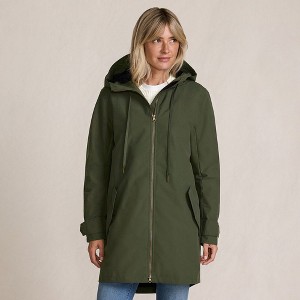 Lands' End Women's Squall A-Line Rain Jacket - 1 of 4