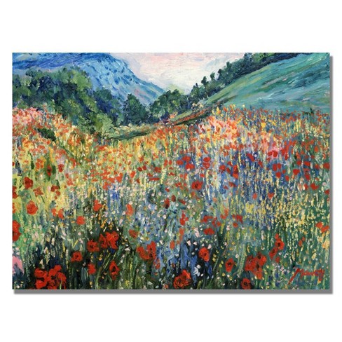 Field of Wild Flowers Painting