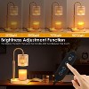 FAAYFIAN Adjustable Candle Warmer Lamp with Timer,Wood Base Metal Shade,Birthday Gifts for Women Mom - 3 of 4