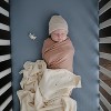Mushie Stretchy Crib Sheet - 4 of 4
