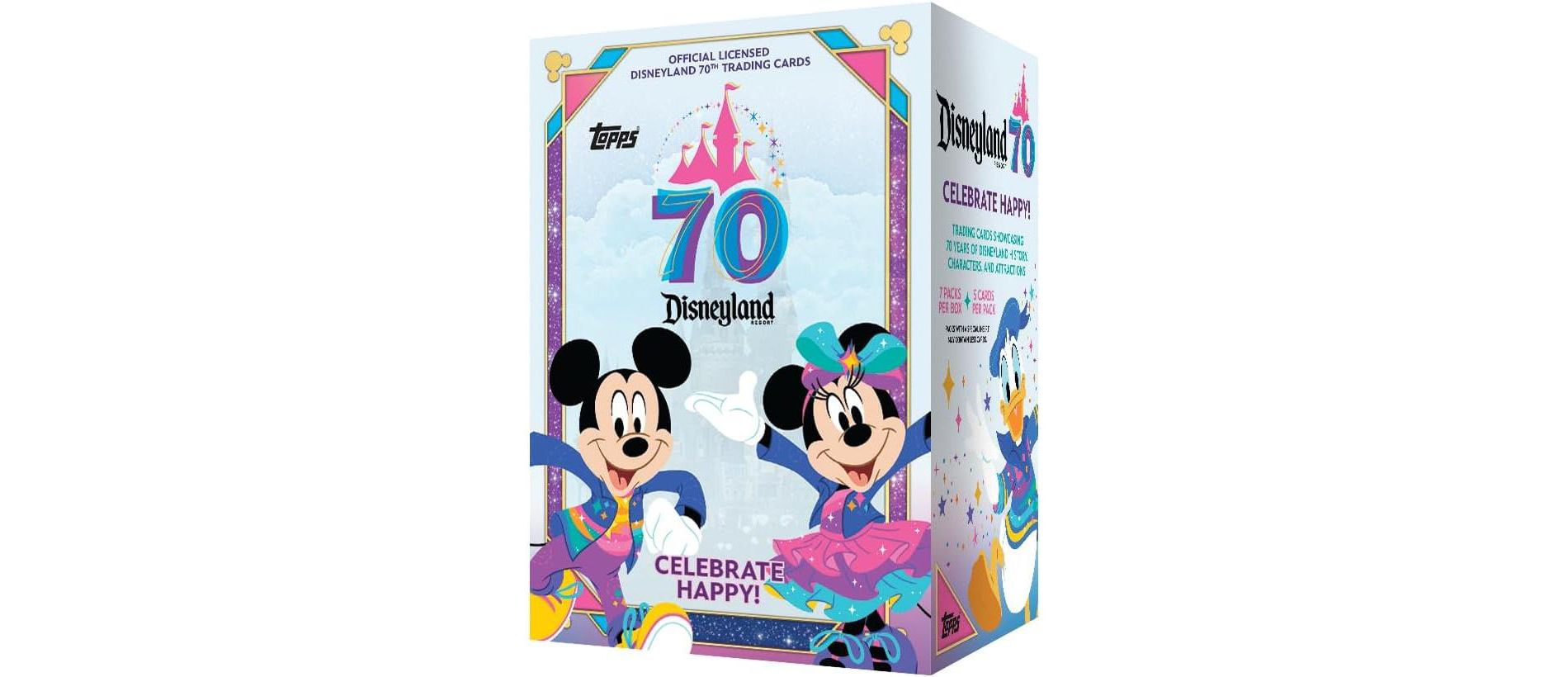 Topps 2025 Topps Disneyland 70th Anniversary Value Blaster Box