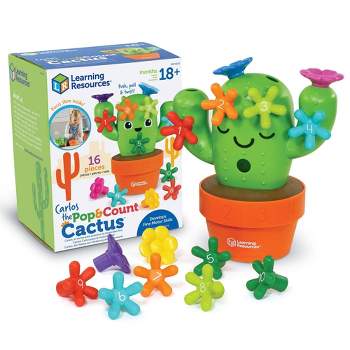 Manhattan Toy Cactus Garden 9 Piece Mix & Match Magnetic Plush