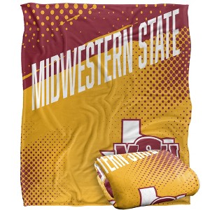 Midwestern State University Fan Zone Silky Touch Super Soft Throw Blanket 50x60 - 1 of 4