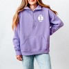 Simply Sage Market Football Mom Squad Quarter Zip Fleece - 2 of 4