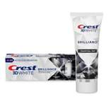 Crest 3D White Brilliance Charcoal Teeth Whitening Toothpaste - 3.5oz