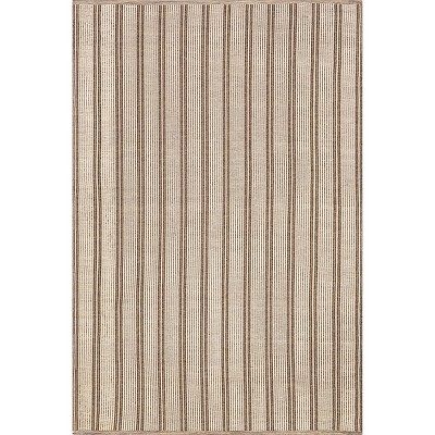 Frenshe Interiors x Rugs USA - Alary Casual Striped Indoor and Outdoor Area Rug