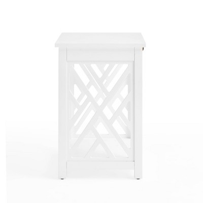 Alaterre Furniture Middlebury Wood End Table with Tray