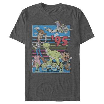 Men's Toy Story Retro Best Friend Toys T-Shirt