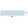 Big Dot of Happiness Blue Checkered Party - Petite Paper Table Runner - 12 x 60 inches - 3 of 4