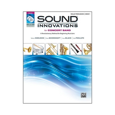 Alfred Sound Innovations for Concert Band Book 1 Mallet Percussion Book CD/ DVD