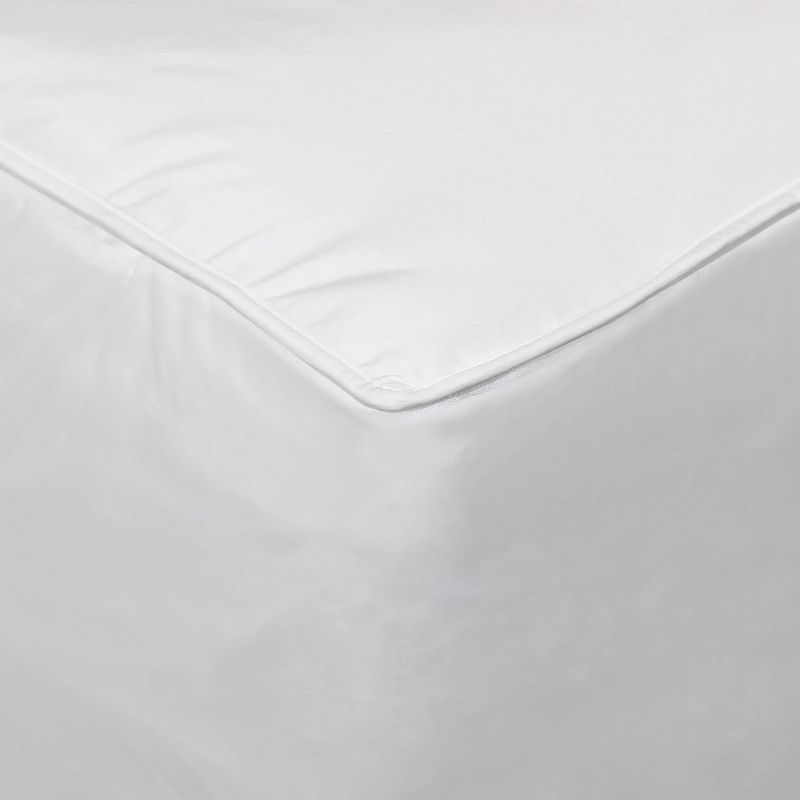 2-in-1 Hot Water Washable Allergy Protection Mattress Pad - AllerEase, 4 of 6