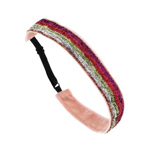 Unique Bargains Non Slip Dance Shining Headband 1 Pc - 1 of 4