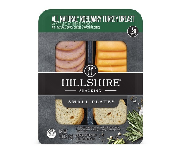 Hillshire Snacking Rosemary Turkey & Gouda Small Plates - 2.76oz