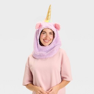 Adult Snood Unicorn Halloween Costume Headwear - Hyde and EEK! Boutique™ - 1 of 3