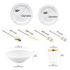 Smarty Had A Party White Vintage Plastic Tableware Set - 120 Sets - 2 of 4