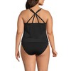 Lands' End Women's Tugless QuickDry Adjustable Strappy Back Tankini Top - 2 of 4