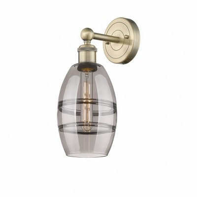 Vaz - 1 Light Wall Sconce In Industrial Style-10.38 Inches Tall and 5.88 Inches Wide