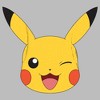 Men's Pokemon Pikachu Wink Face Pull Over Hoodie - 2 of 4