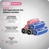 HolaHatha Soft Hand Weights Full Body Strength Training Workout Equipment 1, 2 and 3 Pound Sets for Building and Toning Muscles, Multicolor - 2 of 4