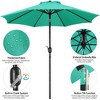 Yaheetech 9FT Outdoor Patio Umbrella with Crank and Push Button to Tilt - 4 of 4