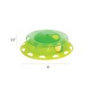 Catstages Catnip Chase Ball Track Cat Interactive Toy - Green - 4 of 4