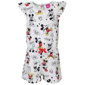 Disney Minnie Mouse Mickey Mouse Nightmare Before Christmas Pixar Toy Story Lion King  Baby Girls Romper Infant to Big Kid - 1 of 4