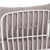 Patio Accent Chair,Modern Arm Chair With Waterproof Thick Cushion,Patio Chairs Outdoor,Outdoor Furniture -Maison Boucle - 4 of 4